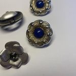 Dress Up Lot Of 3 Statement Vintage / Modern Clip On Clip-on Earrings Photo 2