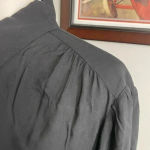 Philosophy  Woman Black Button Down Blouse Size 1X NEW Classic Closet Staple Photo 1