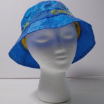 IKEA Tarp Blue Yellow Gold Bucket Hat Retro Y2K FREE‎ WITH BUNDLE :) Photo 0