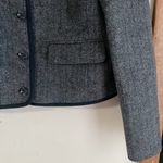 J.Crew  Wool-blend Herringbone Lady Jacket Heathered Grey Herringbone Photo 8