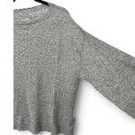 Zadig & Voltaire zadig voltaire XS Pure Cashmere Sweater Knit Metallic Silver Star Elbows Knit Photo 5