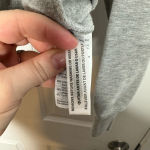 Madewell  X Outdoor Voices Crop Sweatshirt‎ Gray Size XS Photo 5