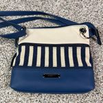 Rosetti Women's Navy Blue & Cream Striped Crossbody Bag Photo 7