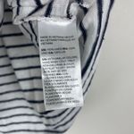 Chico's  Women's Striped 100% Linen‎ Blend T Shirt Short Sleeve Size M Casual Top Photo 3