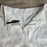 Kensie  White Textured Women's Skorts Photo 5