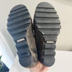 Sorel  Joan of Arctic Wedge Mid Waterproof Leather Boots Size 6 Grill Black Photo 7