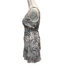 Princess Polly  Zebra‎ Print Mini Dress Size 6 US / 10 AU Sleeveless V-Neck Photo 2