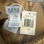 Rene Ruiz Puff Sleeve Sequins Mini Dress Gold 16 Photo 3