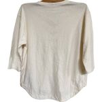Madewell Women's Libra Beige Lace-Up Tunic Tee - S EUC Photo 9