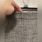 Loft Women’s Classic Gray Herringbone Wool Blend Pencil Skirt Photo 4