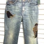 Ralph Lauren Lauren  Distressed Patch Petite Jeans Photo 4