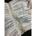 Abercrombie & Fitch  Womens‎ Dress XS Striped Embroidered Sun Dress Casual Photo 4