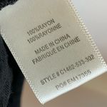 Cloth & Stone • Solid Black V Neck Long Sleeve Pocket Dress Photo 85