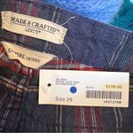Levi's Levi’s Made & Crafted Skinny Plaid Check Corduroy Pants Photo 6