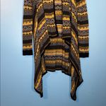 Alison Andrews Alison Andrew’s Yellow and Black Patterned Women's Sweater size Medium Photo 1