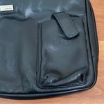 Perlina Vintage  New York Black Genuine Leather Sling Crossbody Bag Photo 11