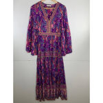 Spell & the Gypsy Collective Bianca Boho Maxi Lavender Wisteria Dress Purple Size XS Photo 4