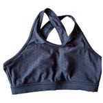 Buff‎ Bunny Collection Black Perforated Strappy Sports Bra Small Photo 0