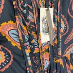 Anthropologie NWT ATELIER 17.56 Columbia Blue Paisley Midi Dress XS Photo 5
