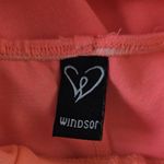 Windsor  Coral Orange Strapless Bodycon Mini Dress Photo 5