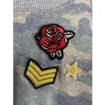 Treasure & Bond  Women's XS Camo Long Sleeve Cozy Sweatshirt Streetwear Soft Photo 4