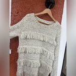 Blu Pepper  • Fringe Pullover Sweater, Bohemian. Size Large Photo 1