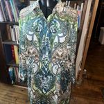 Chico's Chico’s tapestry flowy paisley vacationcore colorful shirt maxi dress Photo 1