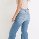 Madewell High-Rise Flare Jeans in Caine Wash Photo 1