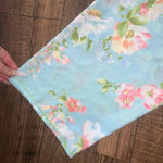 Oscar de la Renta  pink label floral robe S 140$  spring designer boho classic Photo 5