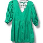 ASOS puff sleeve mini smock dress Photo 0