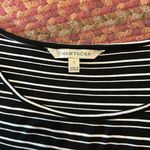 41 HAWTHORNE BLACK & WHITE STRIPE T SHIRT MINI DRESS Photo 3