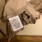 Loft  Beige Tan Ruffle Tank Top Photo 4