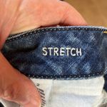 American Eagle  Blue Jean Denim Floral Embroidery Cut Off Shorts Size 2 Photo 5