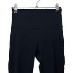 Lululemon  Fresh Mesh Leggings Crop 19in Black Stretch Breathable Women’s Size 4 Photo 2