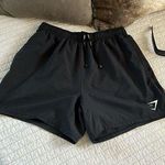 Gymshark  black Pull on elastic waist shorts unisex medium Photo 0