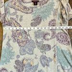 Multiples  Paisley Wrap Tunic 3/4 Sleeve Blouse Small Photo 5