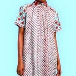 Anthropologie Bhanuni Floral embroidered, beaded dress size M Bohemian Photo 0