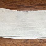 NEW Bow Bandeau Top White Size M Photo 2