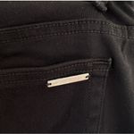Michael Kors NEW  crop flared jeans Black size 4 Button Fly High Waist Photo 4