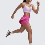 CRZ Yoga  High Waisted Running Shorts Photo 0