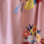 Old Navy  Maternity Mauve Floral Pleat Front Dress Medium M Photo 10