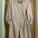 H&M Divided Light Pink Asymmetrical Zip Jacket. Size 6 Photo 0