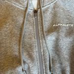 Alphalete Cropped Grey Hoodie Photo 7