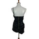 JGR STN Bodycon‎ Dress 4 Black Faux Leather Cutout Sexy Club Party Edgy Photo 5