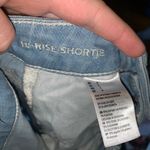American Eagle  lace pocket light wash cut off hi-rise 2 shorts Photo 1