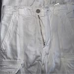 Hudson Jeans High Rise Wide Leg Cargo in White. Size 25 Photo 8