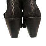 Eileen Fisher Tag Wrap-Snap Leather Booties Black, Sz 9 Photo 11