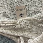 Brandy Melville  Cream Knit Cardigan Photo 4