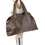 Bloomingdales VTG NOS Brown Nylon Gym Bag Exclusively for XL Photo 0