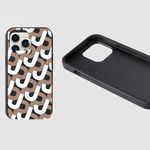 The Daily Edited “KM/MK” Logomania iPhone 12/12 Pro Case Photo 0